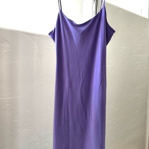 Gorgeous lavender purple spaghetti strap dress